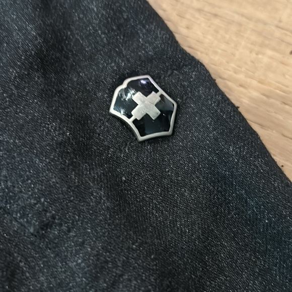 Victorinox vintage military style black wool jacket. - Picture 9 of 16